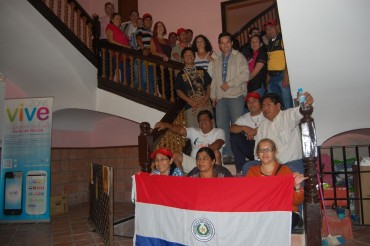 Visita de una delegación de Paraguay a Ricote y su huerta