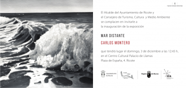 Exposición “Mar distante” de Carlos Montero en el Centro cultural