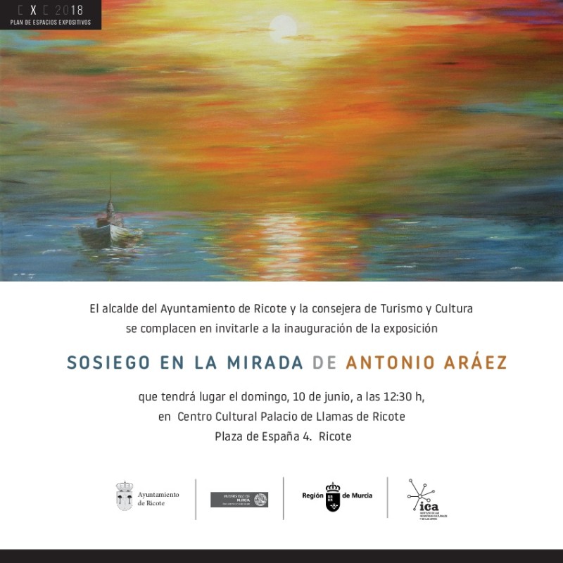 invitación Antonio Aráez en Ricote OK-001