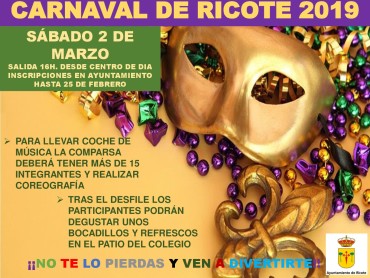 CARNAVAL DE RICOTE 2019