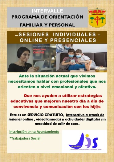 INTERVALLE: PROGRAMA DE ORIENTACIÓN FAMILIAR Y PERSONAL