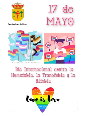 17 de Mayo : Día Internacional contra la Homofobia, la Transfobia y la Bifobia