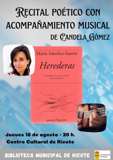 Presentación del libro “Herederas” de María Sánchez-Saorín