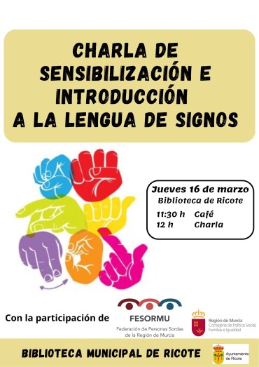 Actividad de sensibilización de la comunidad sorda