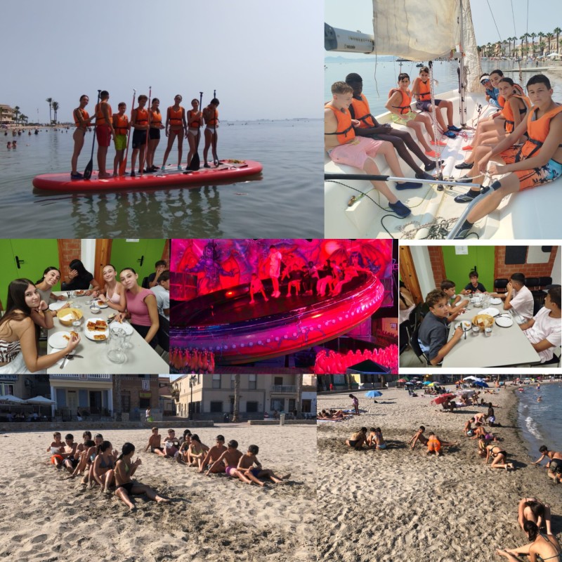 Campamento Náutico de nuestros jóvenes celebrado los días 16, 17 y 18 de  agosto.