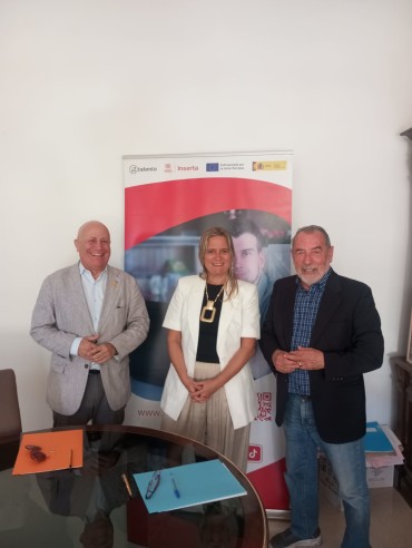 Firma convenio colaboración con Inserta, Fundación Once.