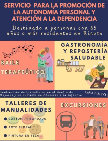 ¿Te gustaría impartir algunos de los talleres para personas mayores?