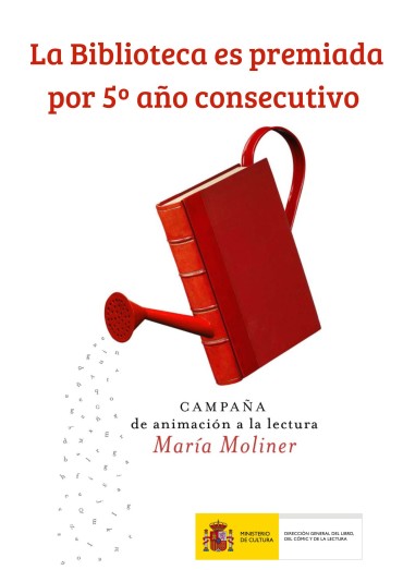 La Biblioteca, de nuevo premiada en la campaña de promoción de la lectura