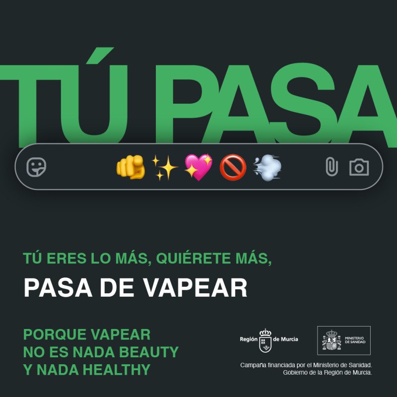 CAMPAÑA REGIONAL “PASA DE VAPEAR”.