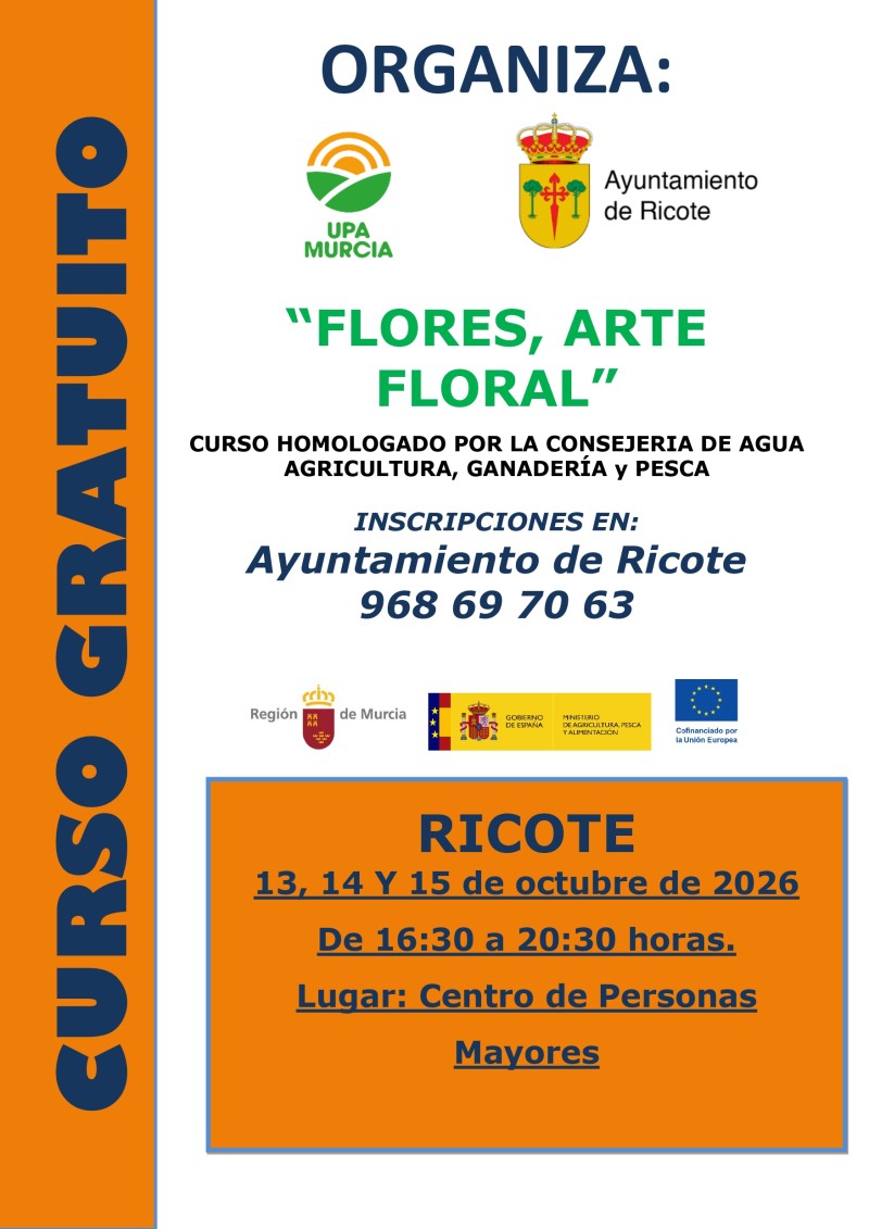 CURSO “FLORES, ARTE FLORAL”. CURSO “FLORES, ARTE FLORAL”.