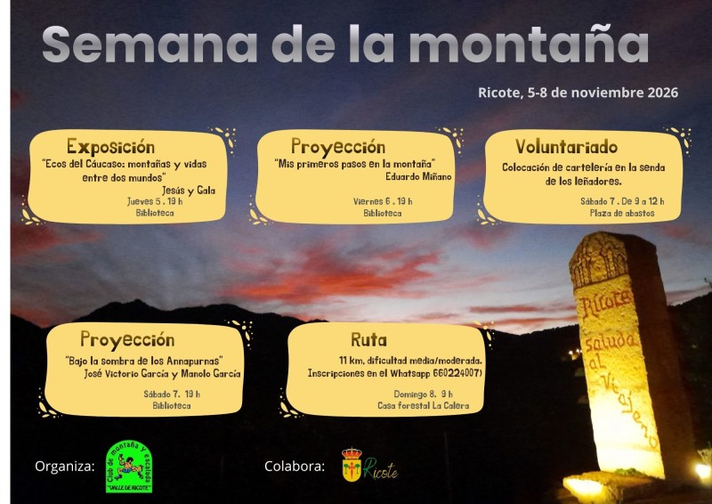 Semana de la Montaña Semana de la Montaña