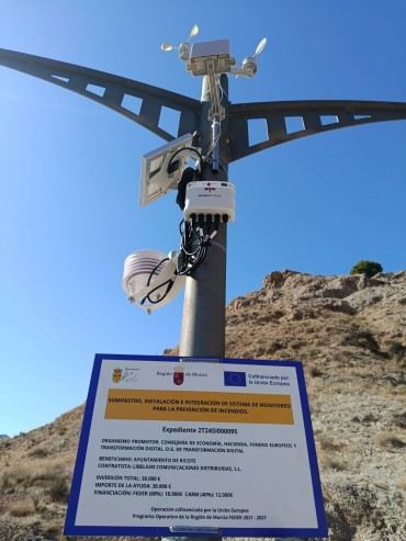 ¡RICOTE PROTEGE SUS ENTORNOS NATURALES GRACIAS A LA TECNOLOGIA loT!