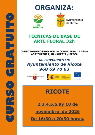 CURSO TÉCNICAS DE BASE DE ARTE FLORAL